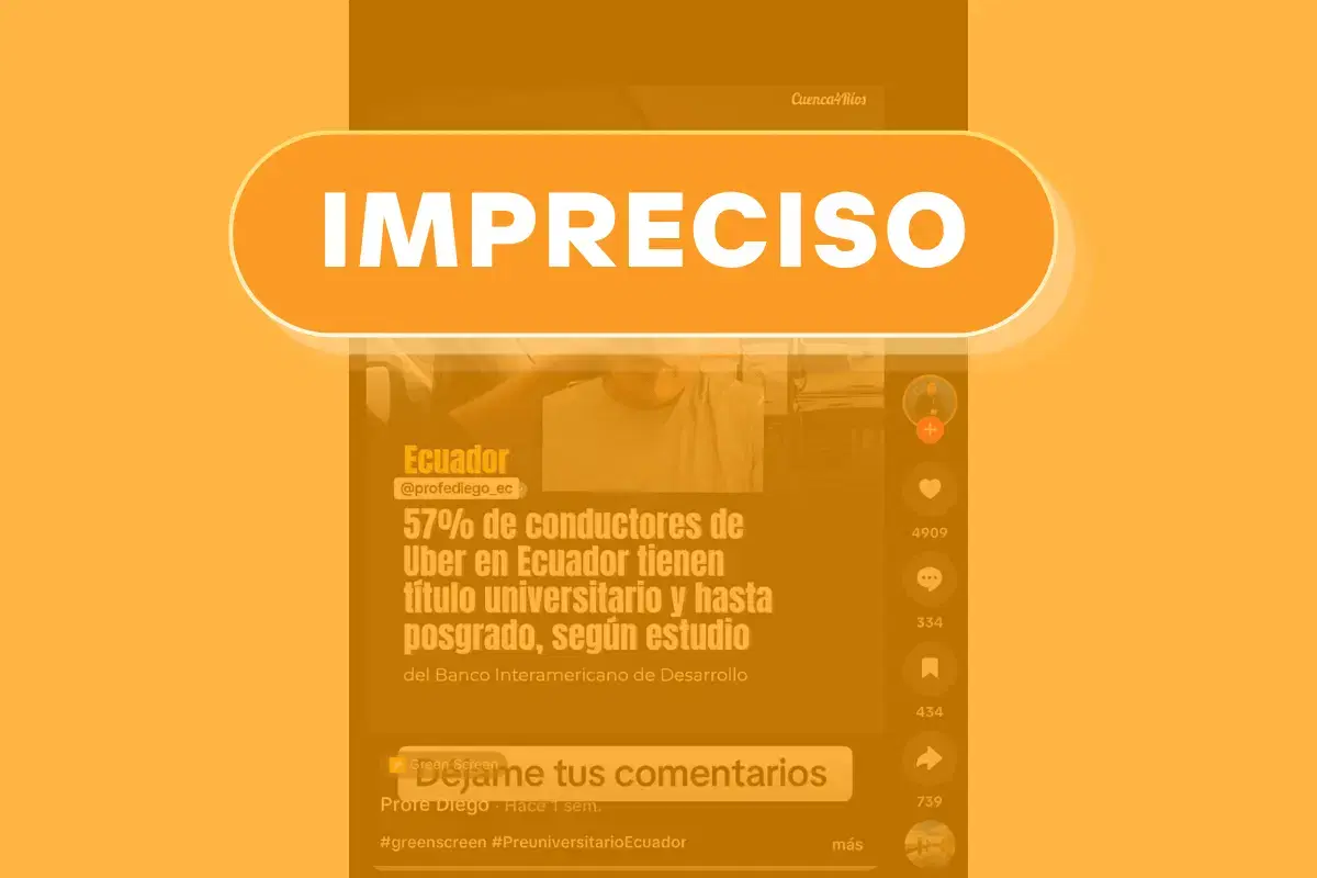 66% de choferes de Uber en Ecuador tienen educación terciaria